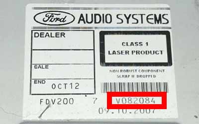 How to Get and Enter Radio code for Ford Radio
